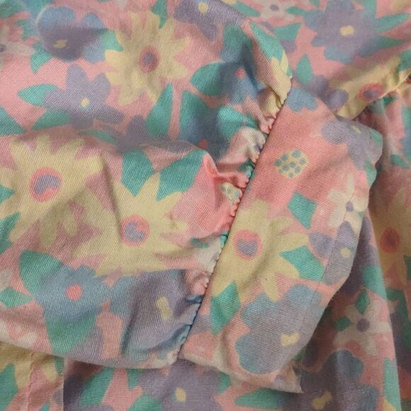 Winning Moves Rare vintage pastel floral print jacket size 10 kawaii 🌸 - Picture 10 of 11